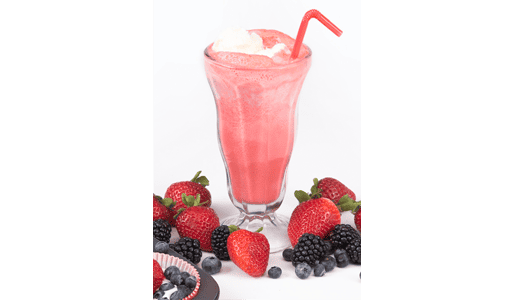 A berry delicious cream soda