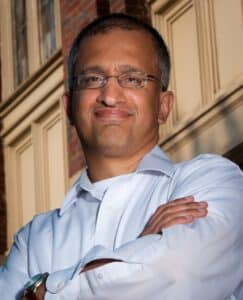 Head shot of author Deepak Reju.